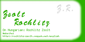 zsolt rochlitz business card